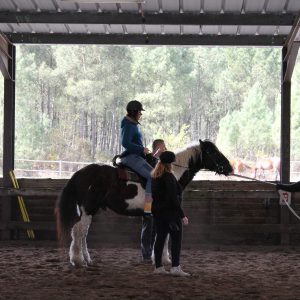 Cours d'équitation pour personnes handicapées